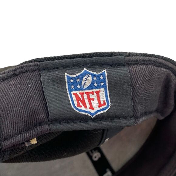 New Era 9FIFTY Pittsburgh Steelers Black White Snapback Hat (H23) - Picture 8 of 10